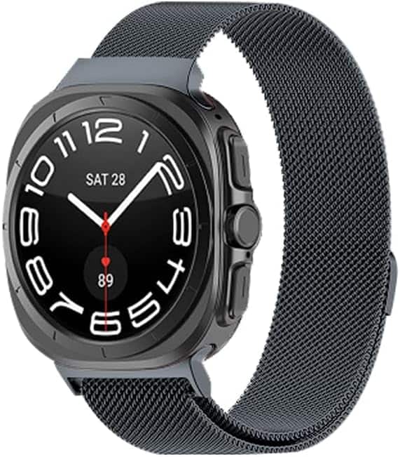 Stainless Steel Adjustable Milanese Strap For Samsung Galaxy Watch 8 Classic 40MM 44MM 46MM / Ultra 47mm 2024 2025 Stainless Steel Adjustable Milanese Strap For Samsung Galaxy Watch 8 Classic 40MM 44MM 46MM / Ultra 47mm 2024 2025